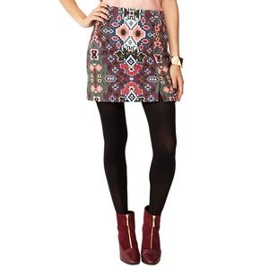 Kate spade Saturday cosmic rug print skirt